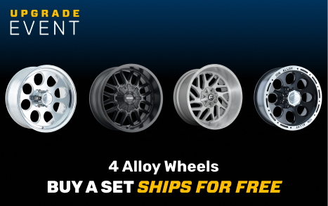 Free Shipping, Buy a set of 4 Alloy Wheels