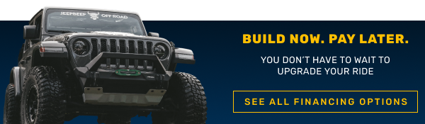 Build Now. Pay Later. You don't have to wait to upgrade your ride. See all financing options