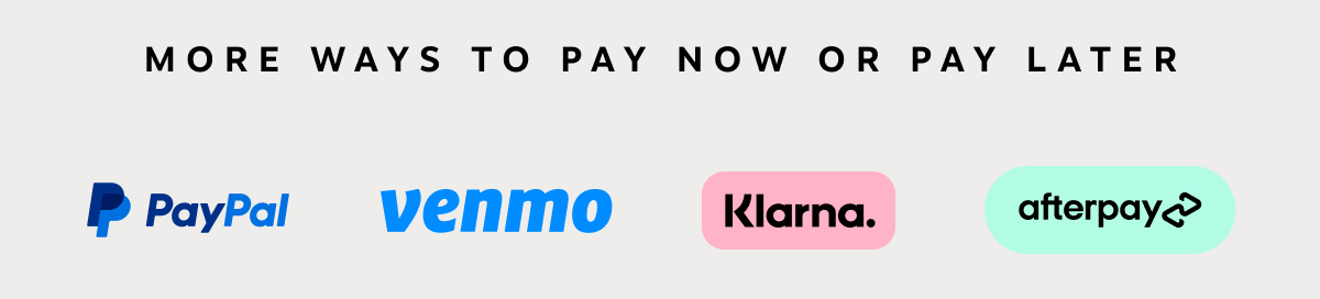 More Ways to Pay | Shop Now, Pay Later