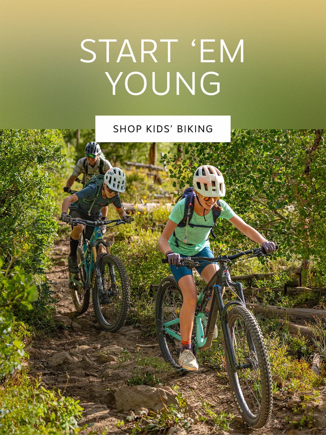 Start 'Em Young | Shop Kids' Biking