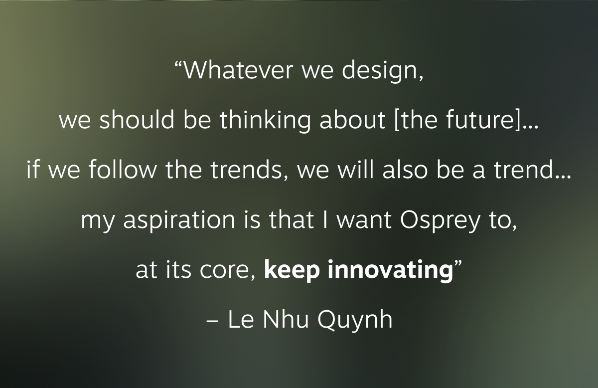 "... if we follow trends, we will also be a trend ..." | Read More