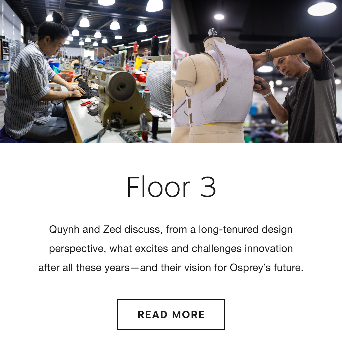 Learn what still excites and challenges innovation after fifty years of Osprey | Read More