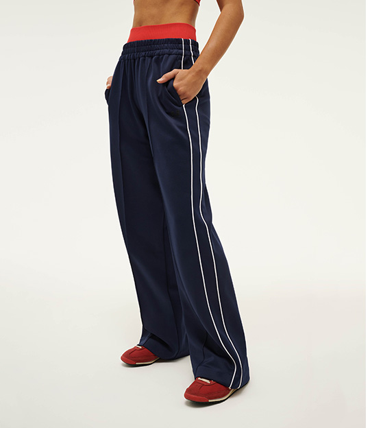 Man Down Track Pant in Dark Navy