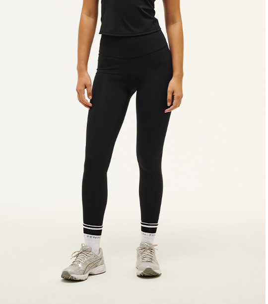 Women in activewear leggings