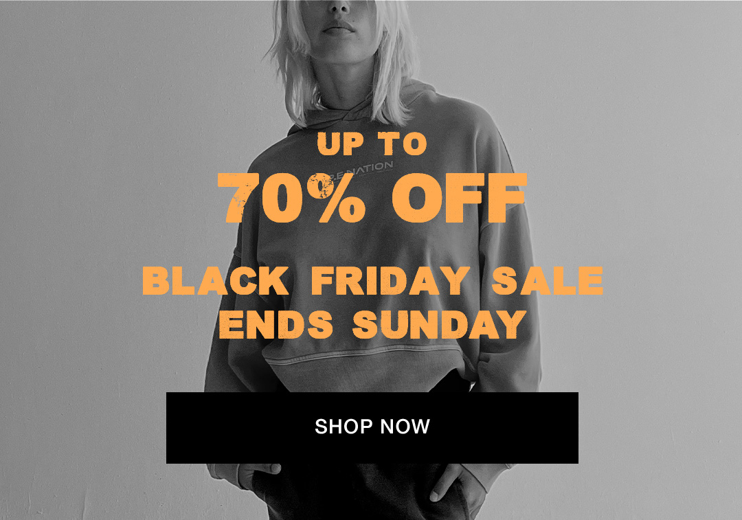 Up to 70% off Sitewide, ends Sunday.