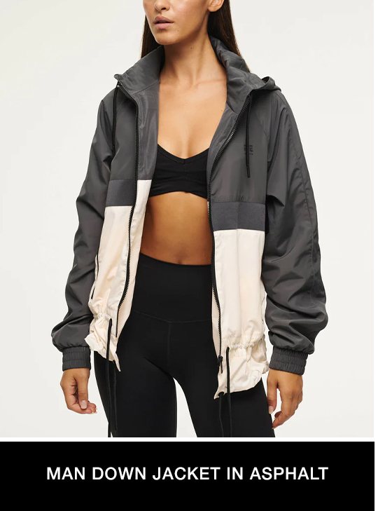 Man Down Jacket in Asphalt