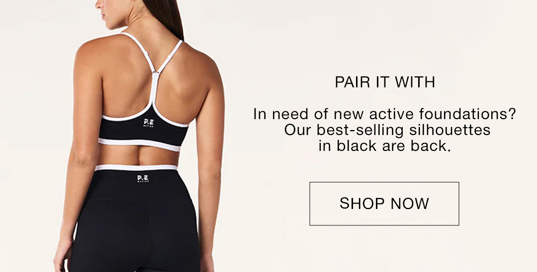 Pair it With Black Activewear