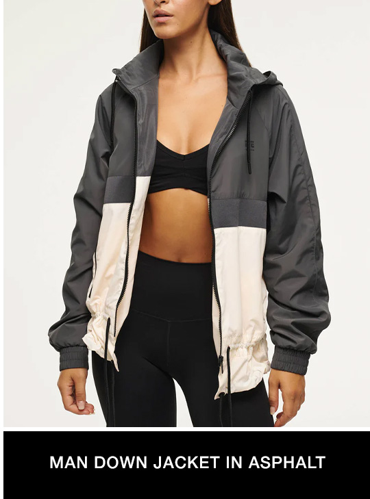Man Down Jacket in Asphalt