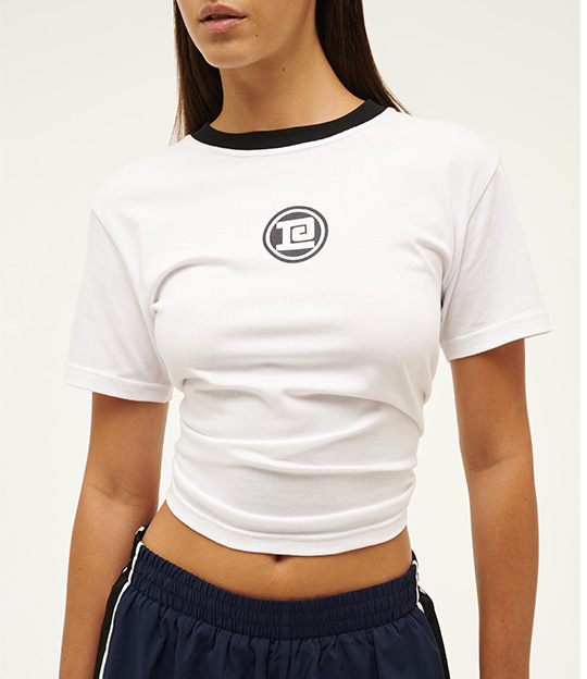 Sportive Tee in Optic White