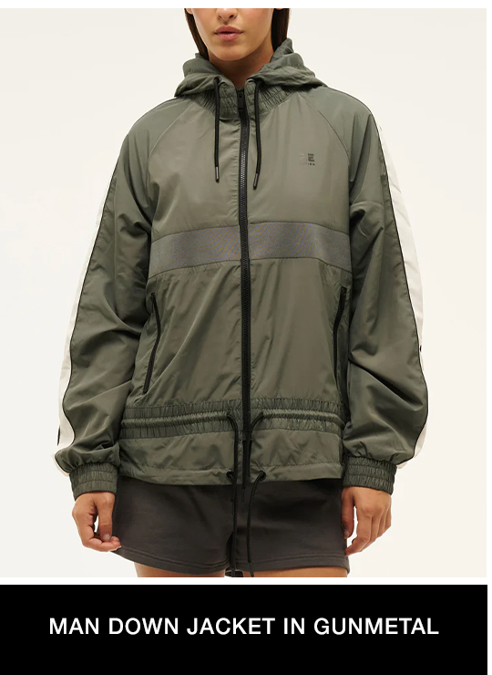 Man Down Jacket in Gunmetal
