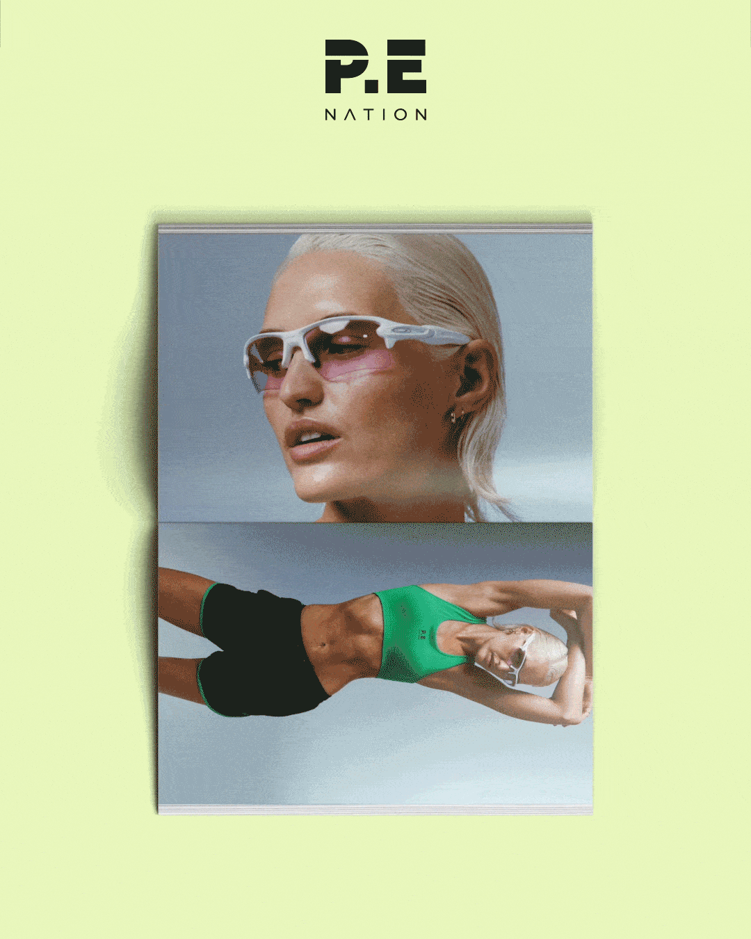 GIF of women in activewear P.E Nation
