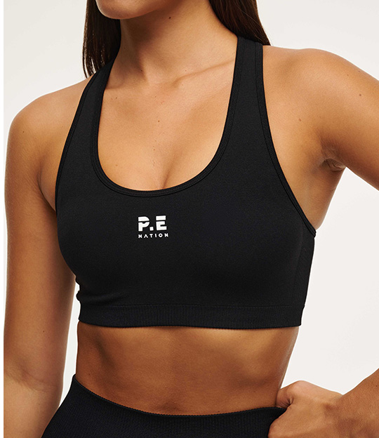 Restore Seamless Sports Bra in Black