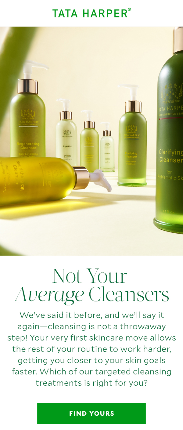 Not Your Average Cleansers