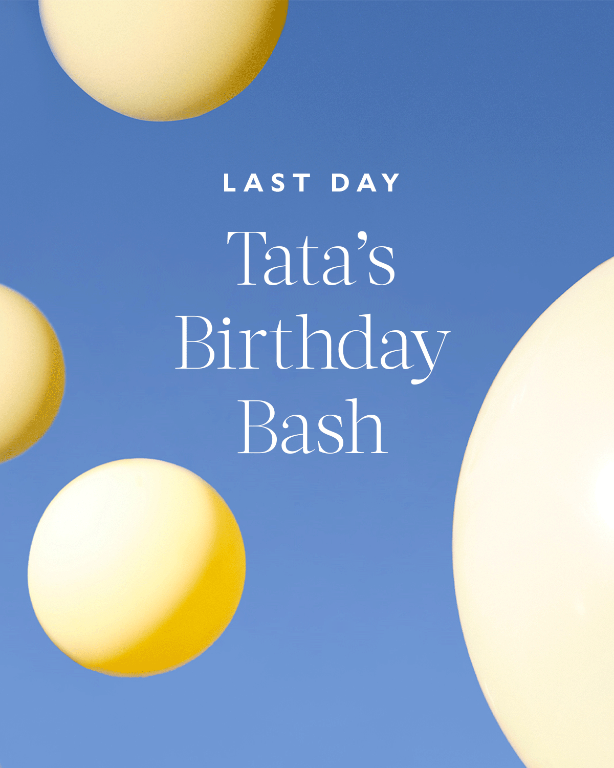 Last Day | Tata's Birthday Bash
