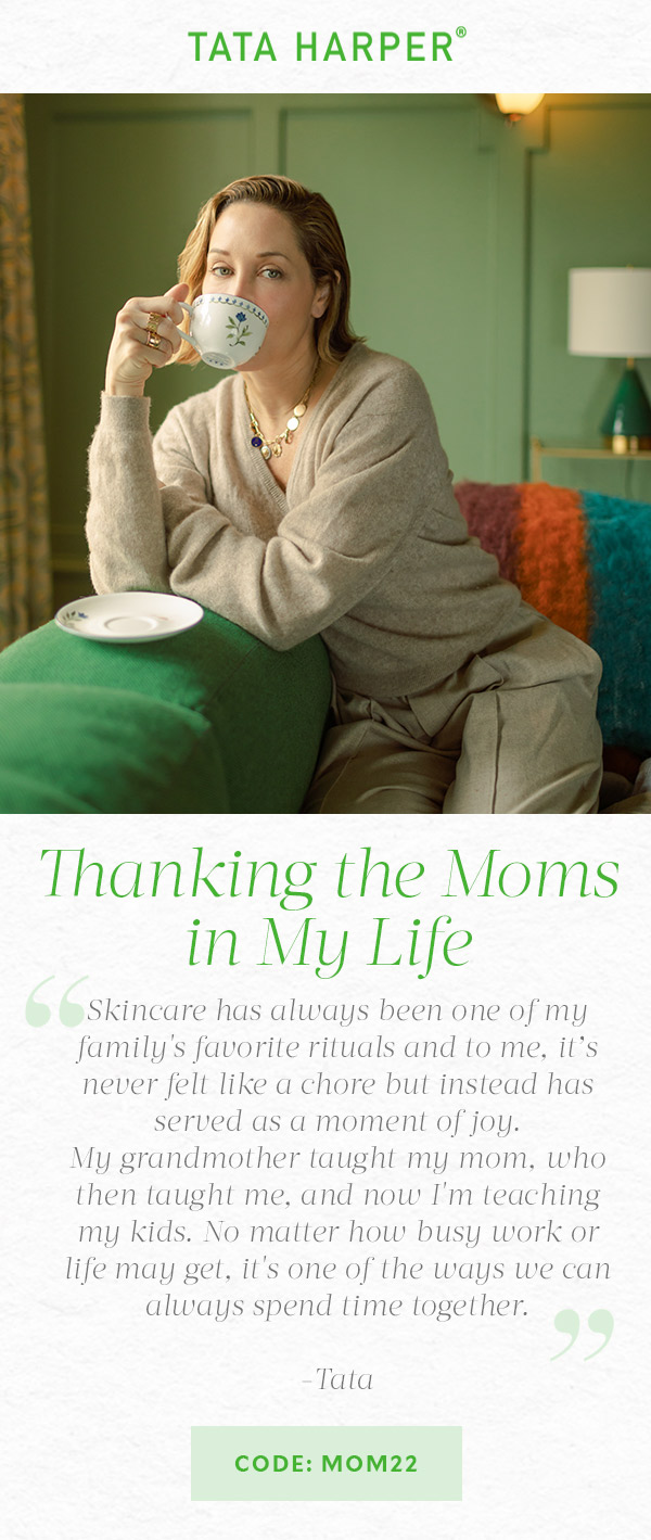 THANKING THE MOMS IN MY LIFE