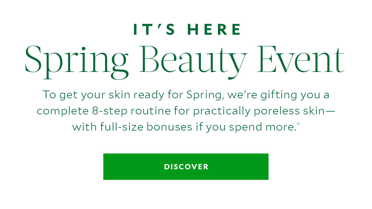 Spring Beauty Event