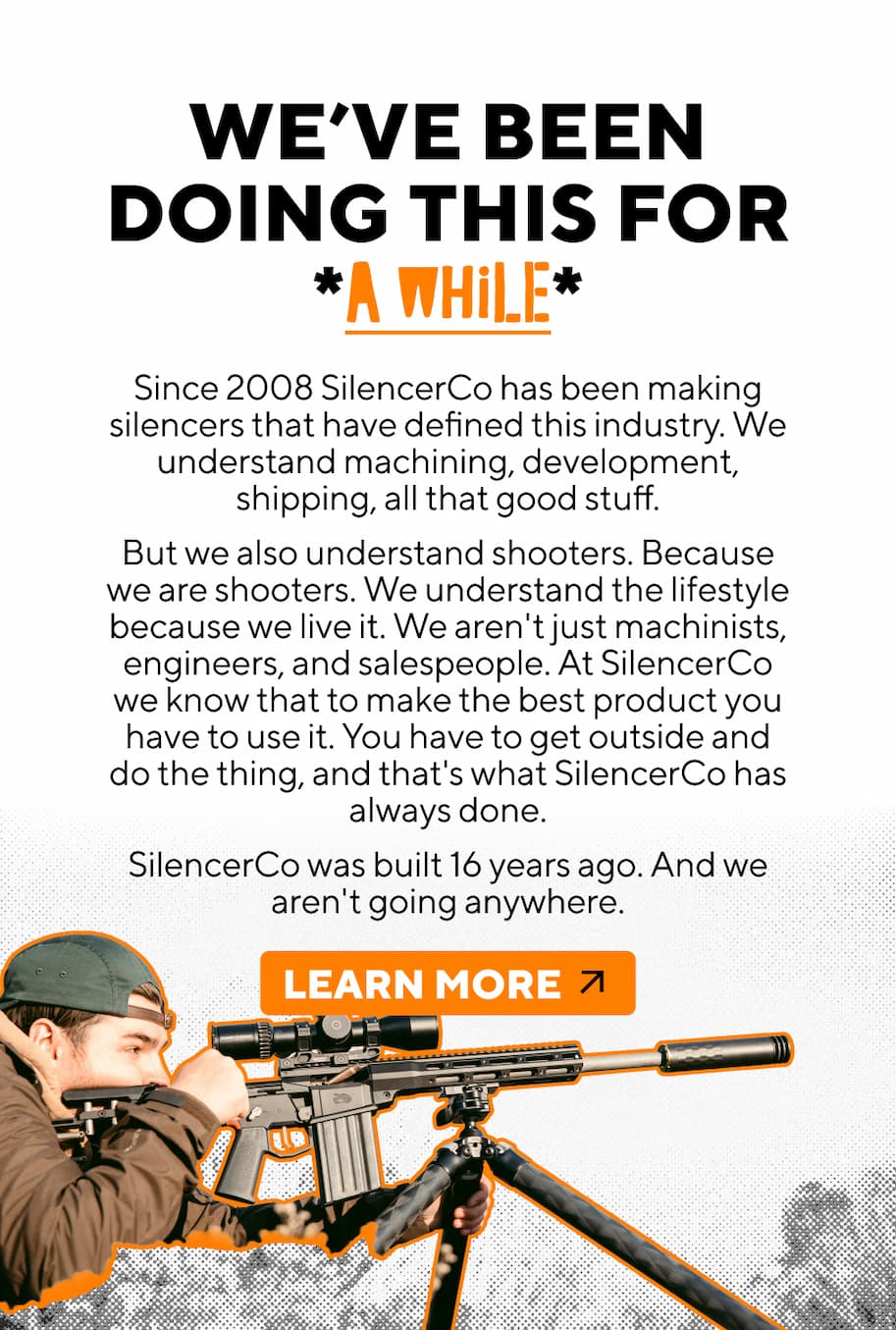 we've been doing this for a while