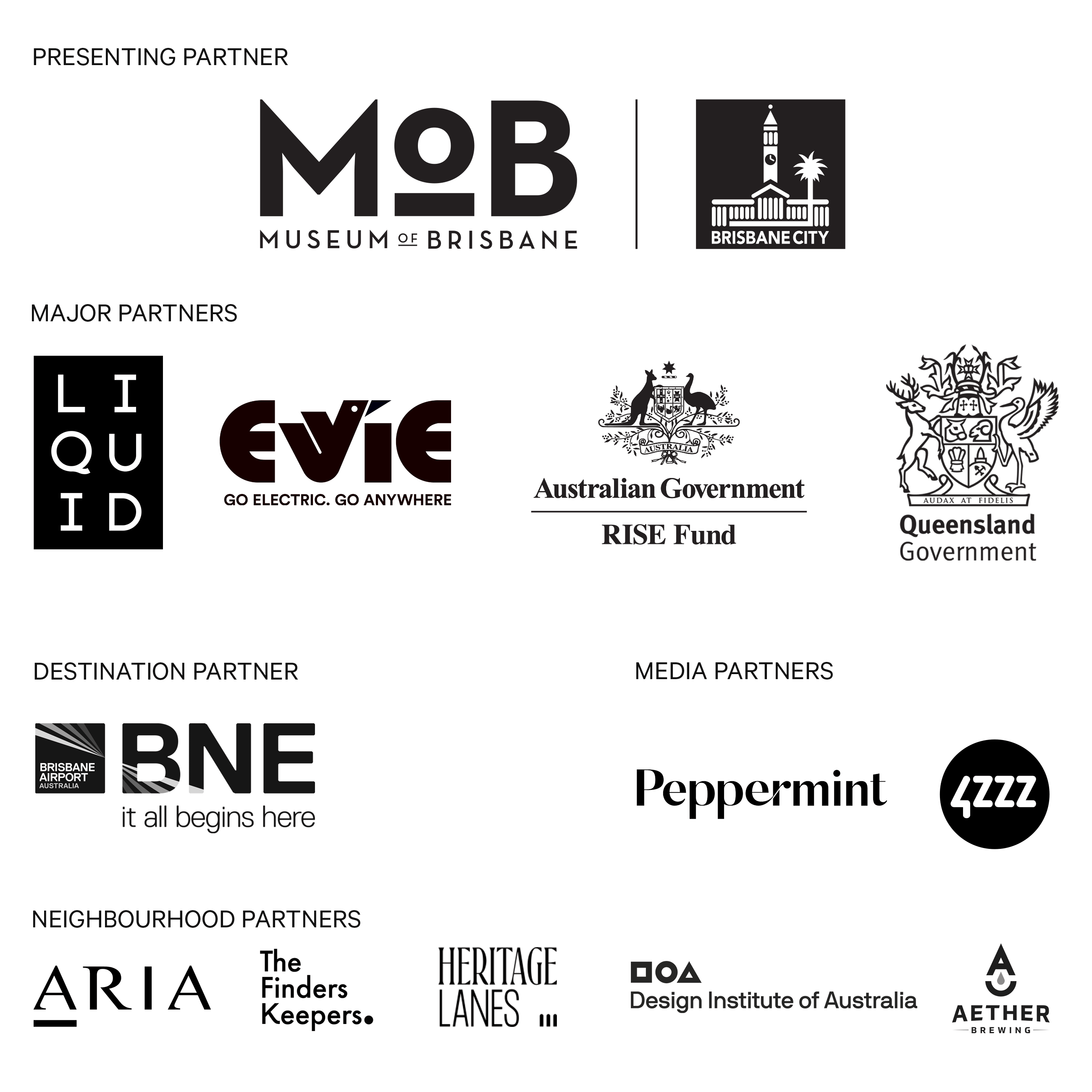 Brisbane Art Design Official Partners