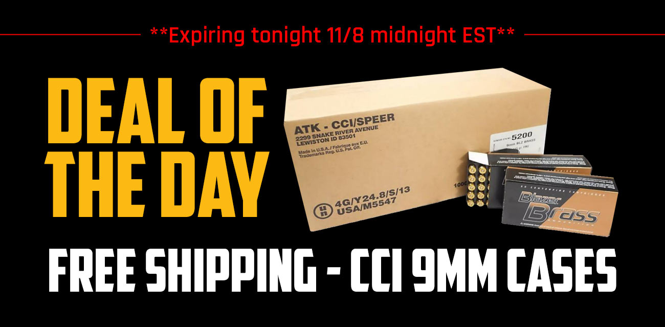 Deal of the day - CCI free shipping