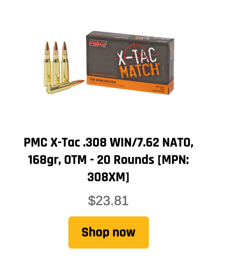 .308 ammunition - PMC