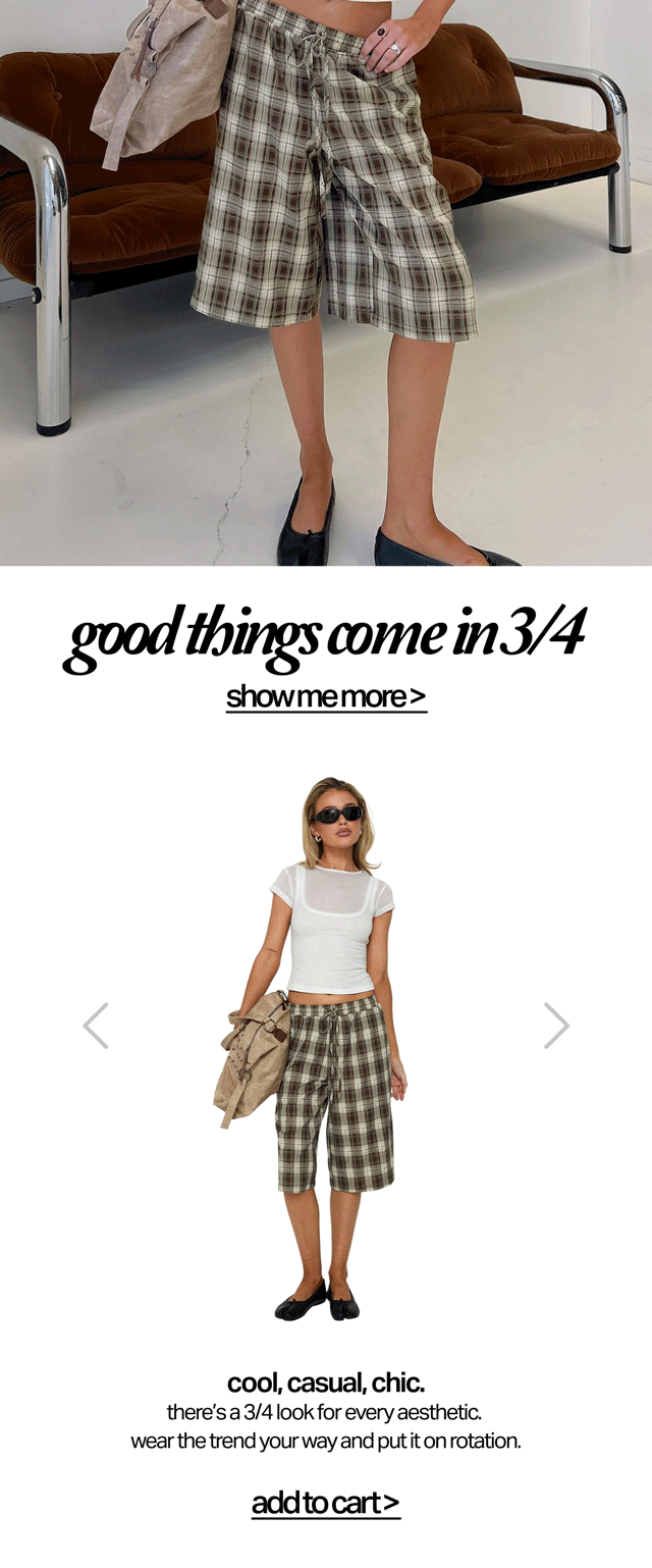 You NEED to try it. Here’s some of our 3/4 faves >