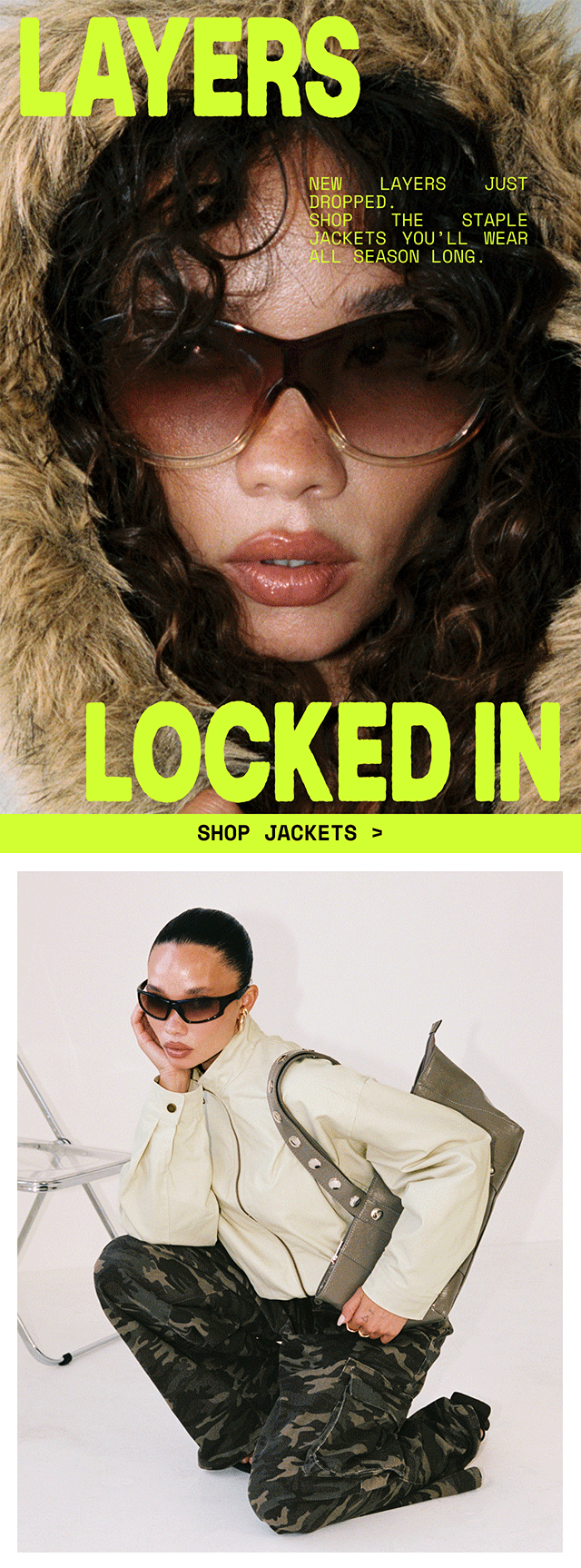 Your new jacket just dropped!