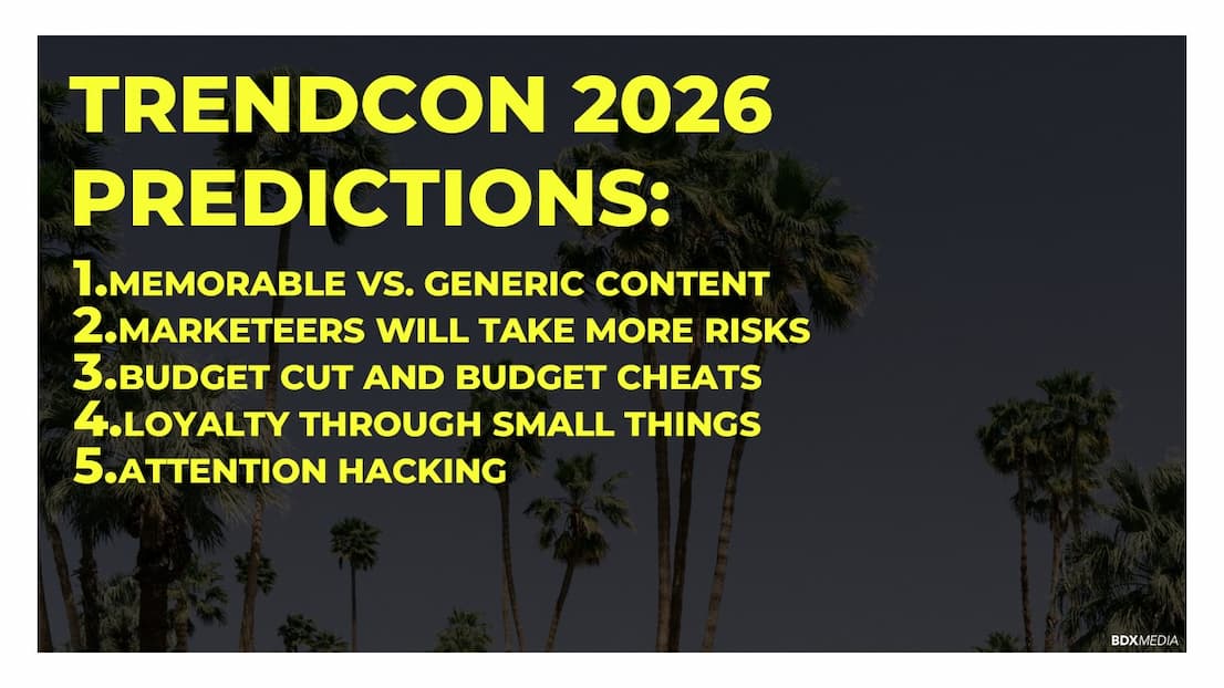 Memorable experiences