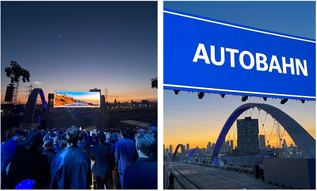 German Autobahn on Sixth Street Bridge