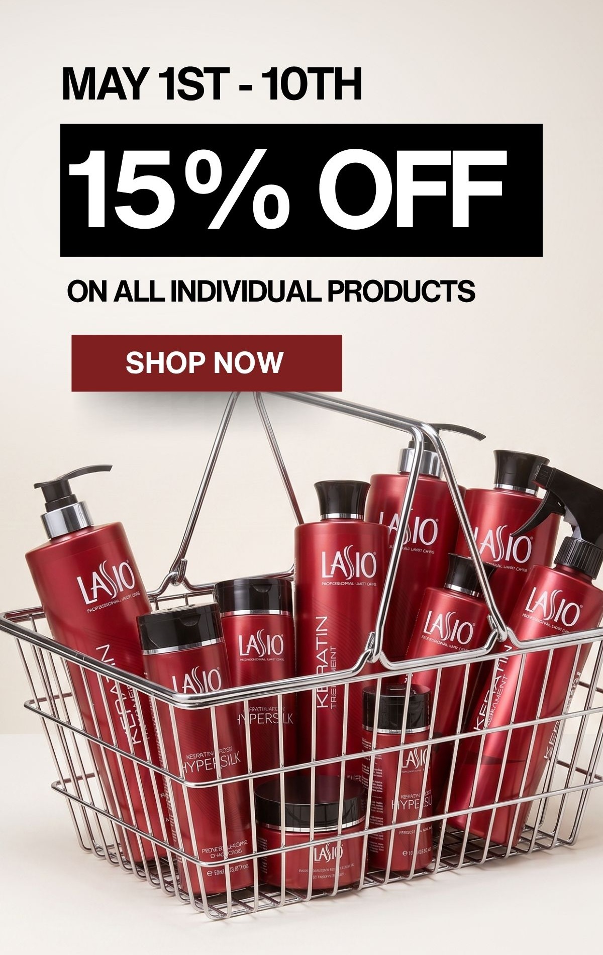 15% OFF ALL PRODUCTS