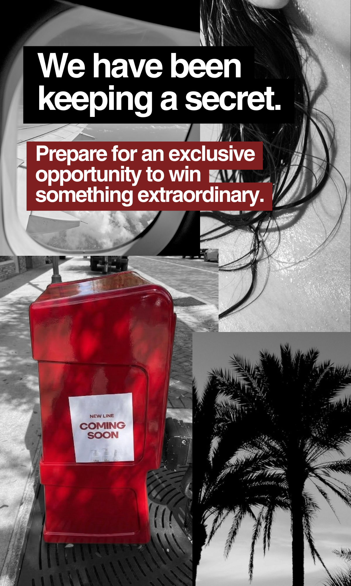 We have been keeping a secret