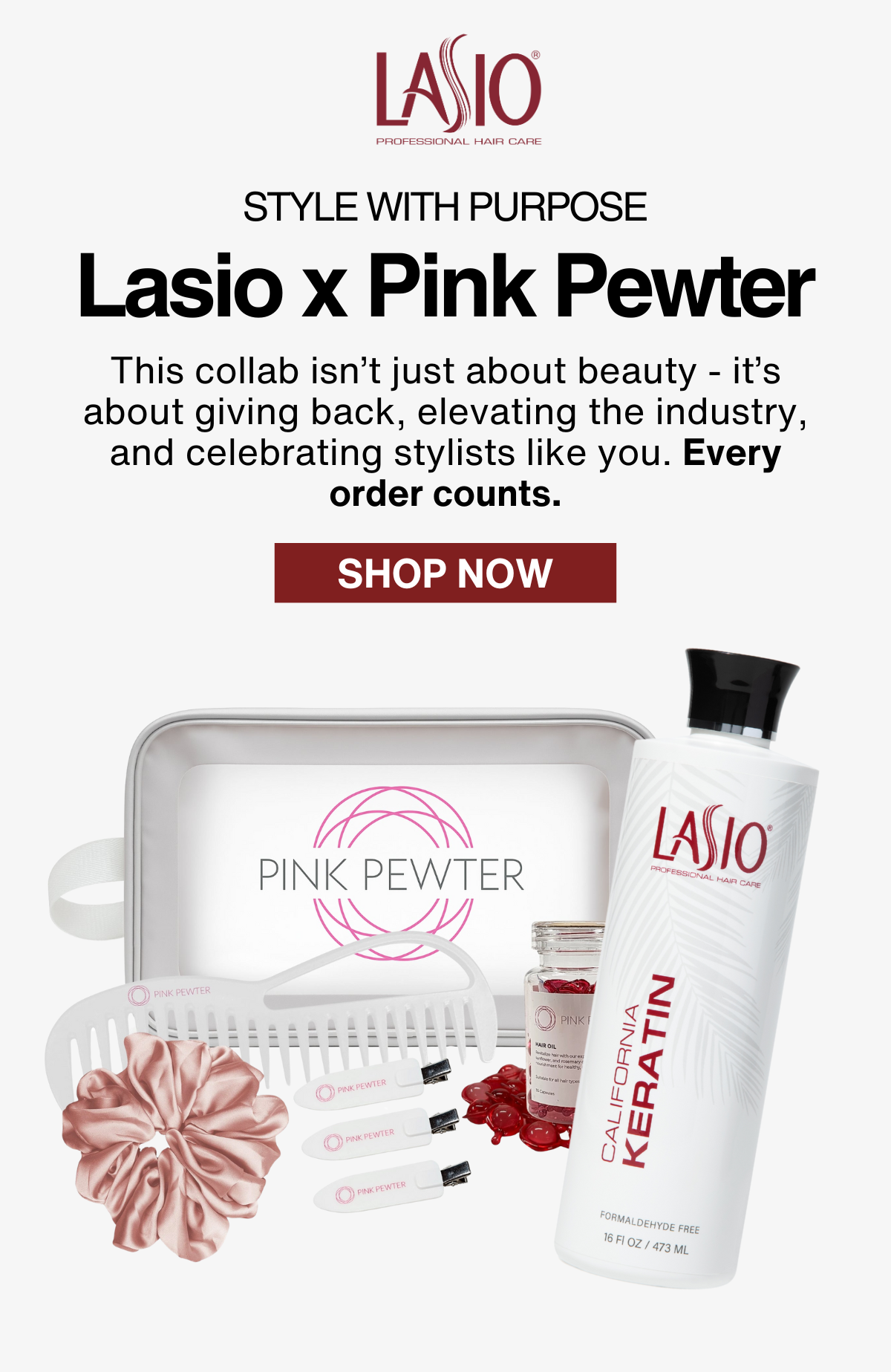 Lasio X Pink Pewter