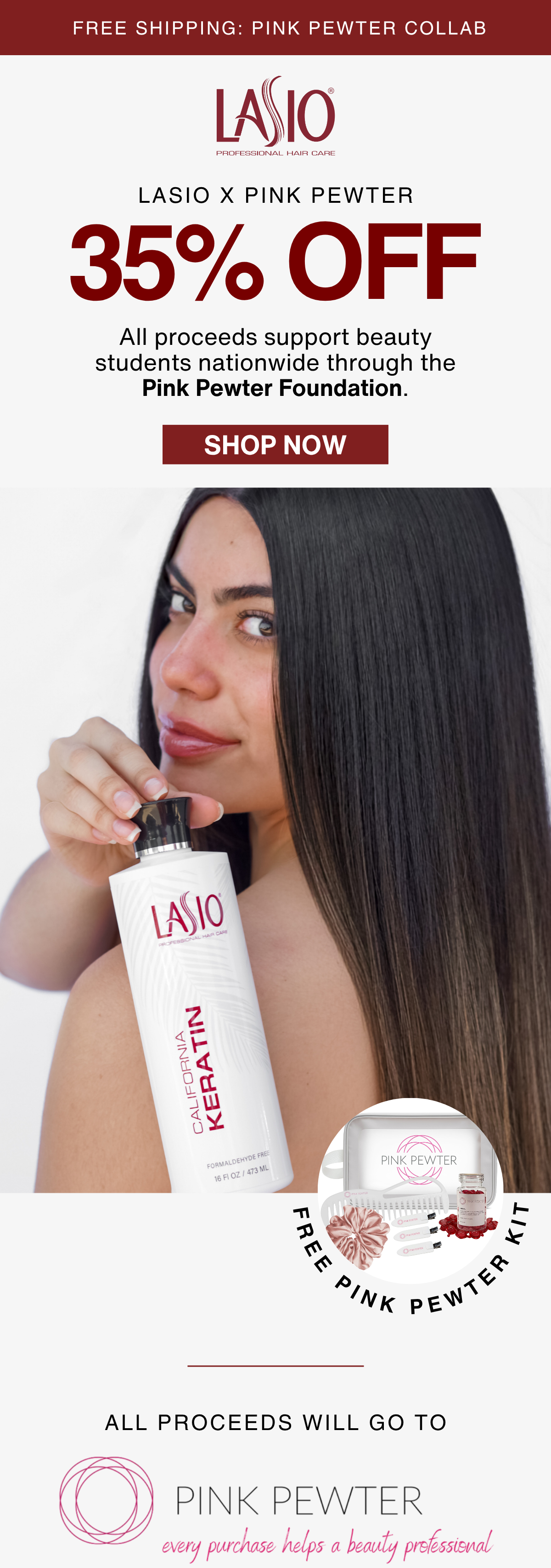 Lasio X Pink Pewter