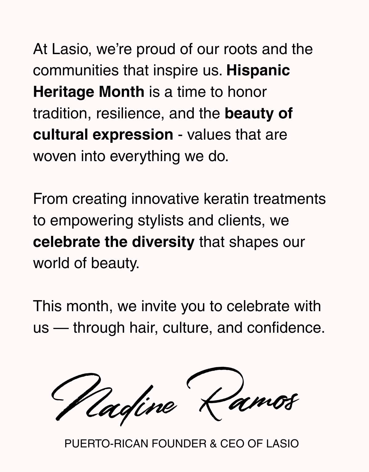 HISPANIC HERITAGE MONTH