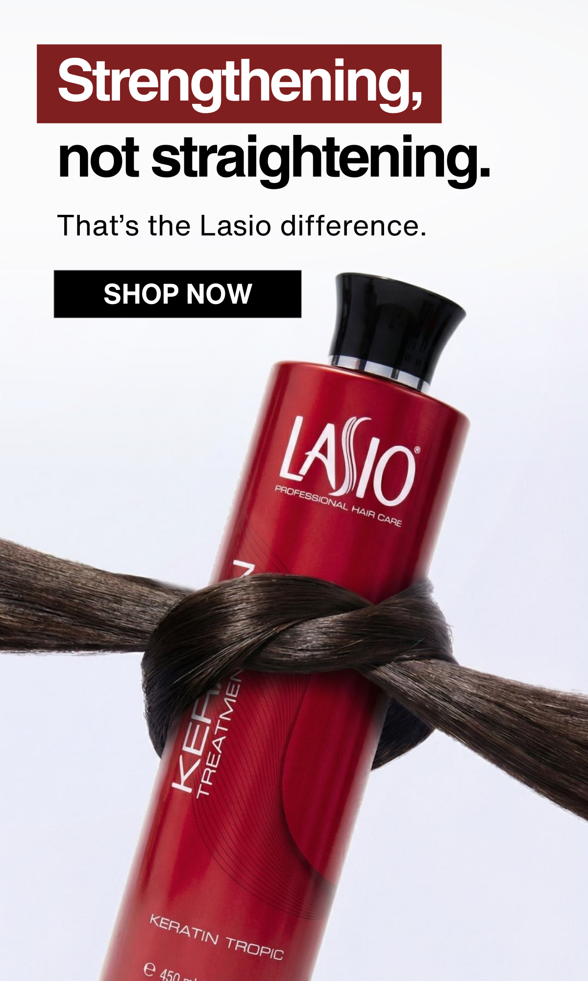 Strengthening, not straightening 