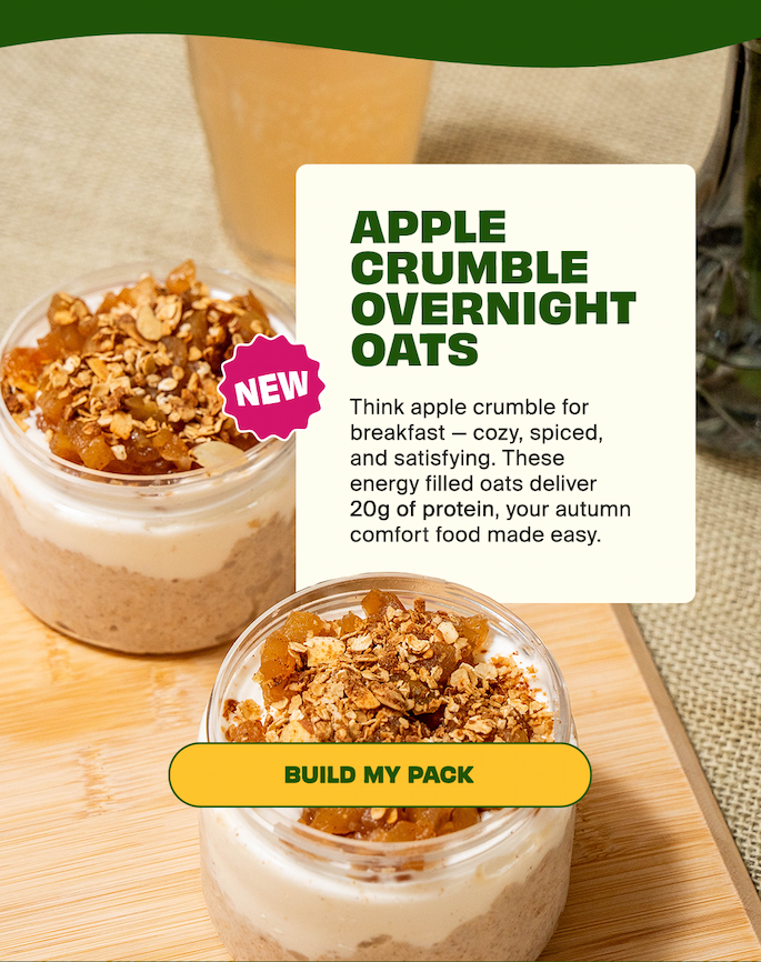 Apple Crumble Overnight Oats