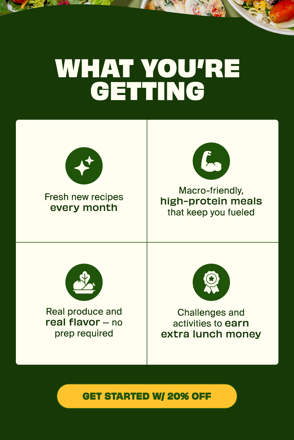 Get Started With 20% Off