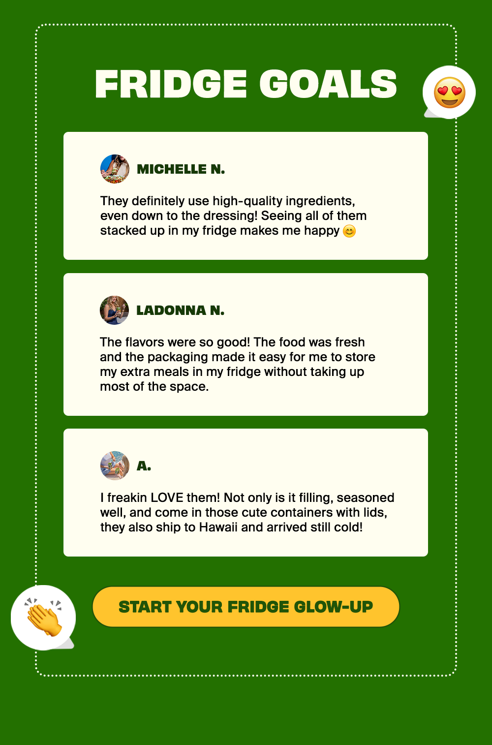 Start Your Fridge Glow Up