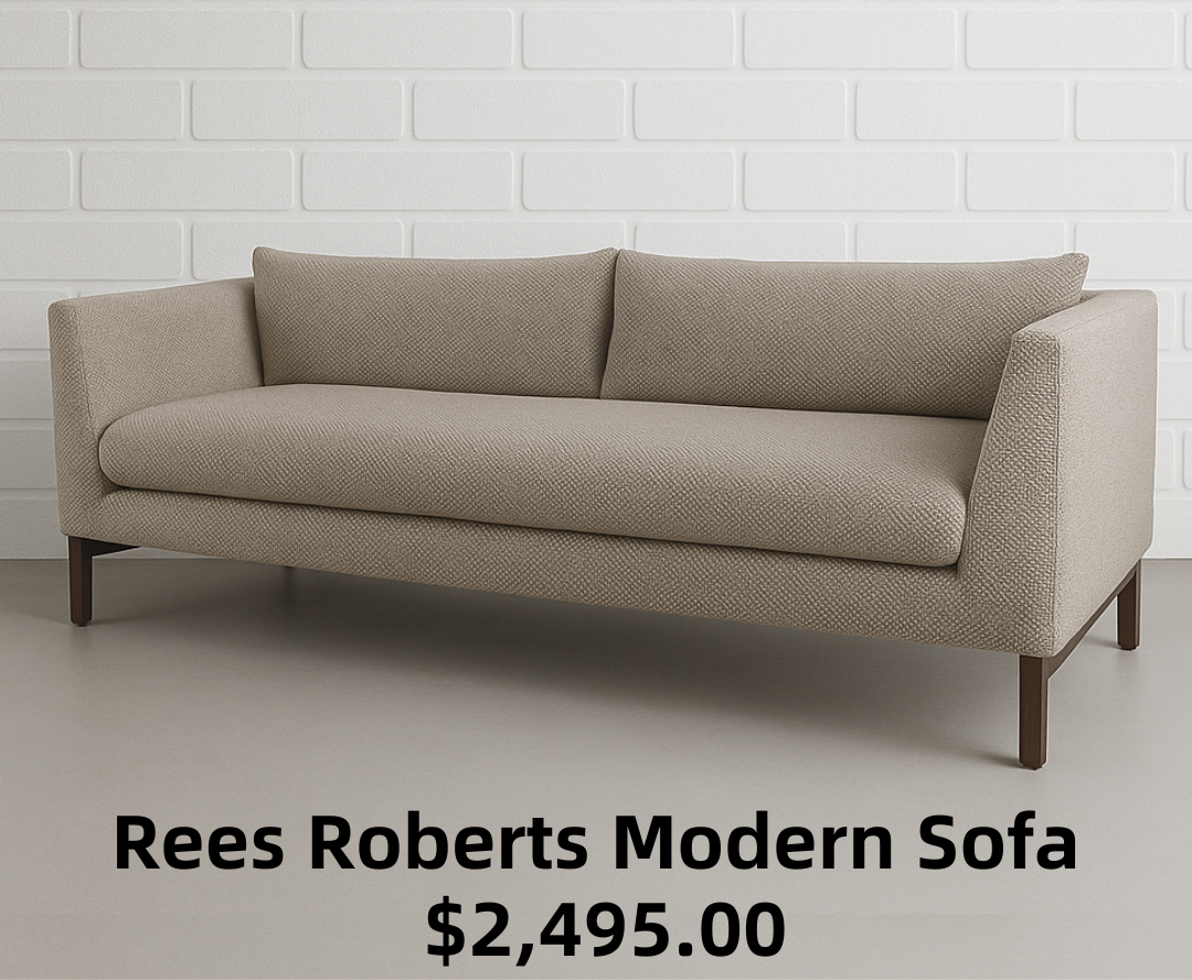 Rees Roberts Modern Sofa