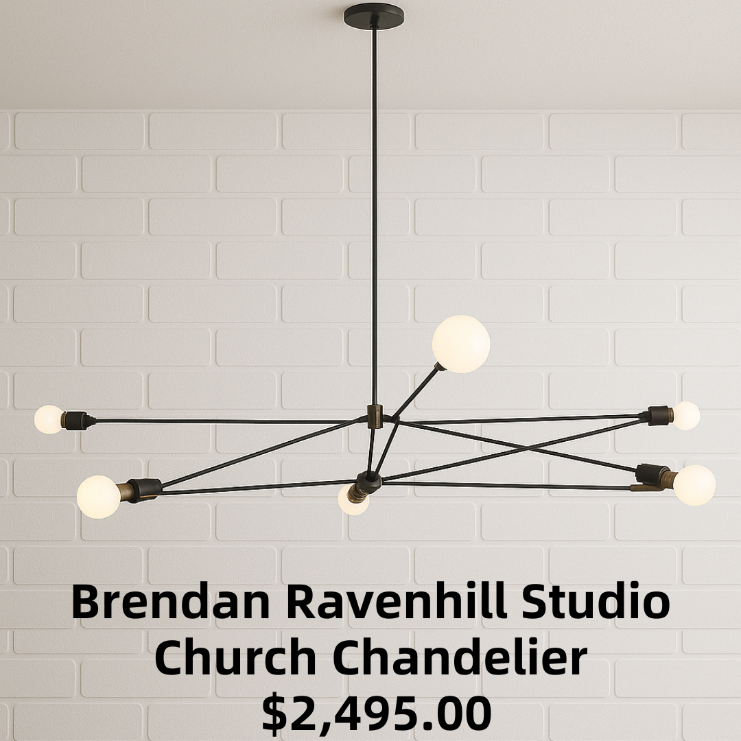 Brendan Ravenhill Studio Church Chandelier