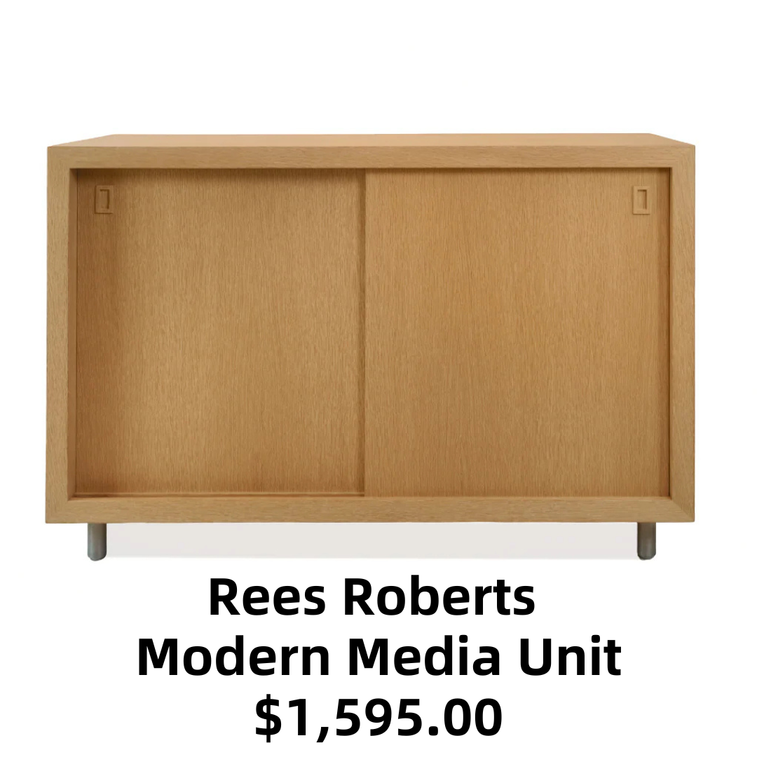 Rees Roberts Modern Media Unit or Sideboard