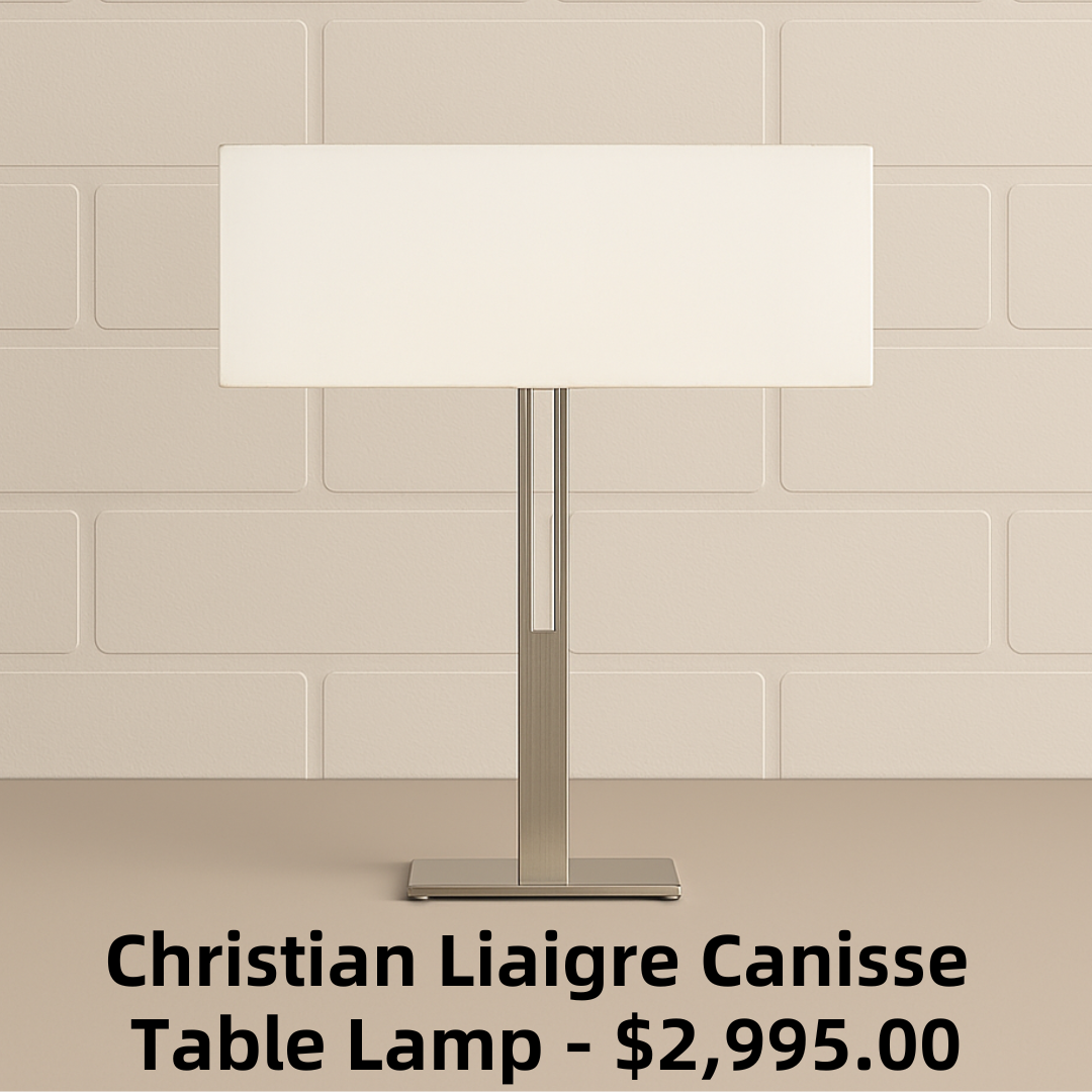 Christian Liaigre Canisse Table Lamp