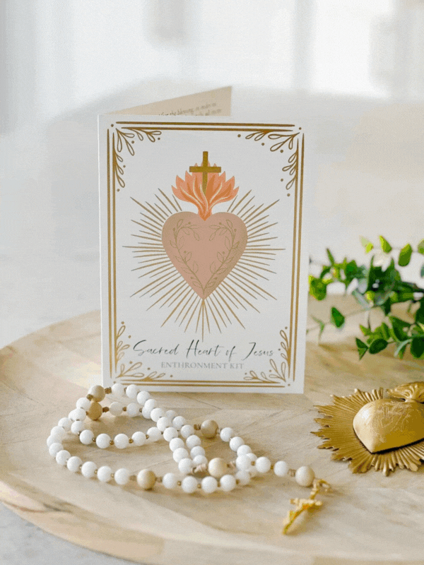 NEW Sacred Heart Enthronement Kit House Of Joppa