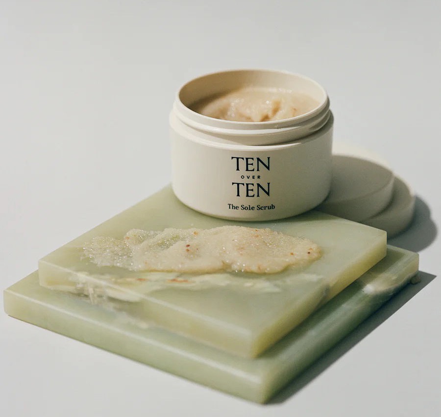 Tenoverten The Sole Scrub exfoliating foot scrub, Fearrington Village.