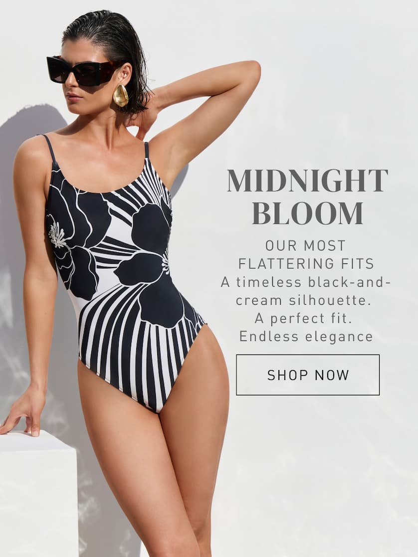 Gottex swimwear Midnight Bloom
