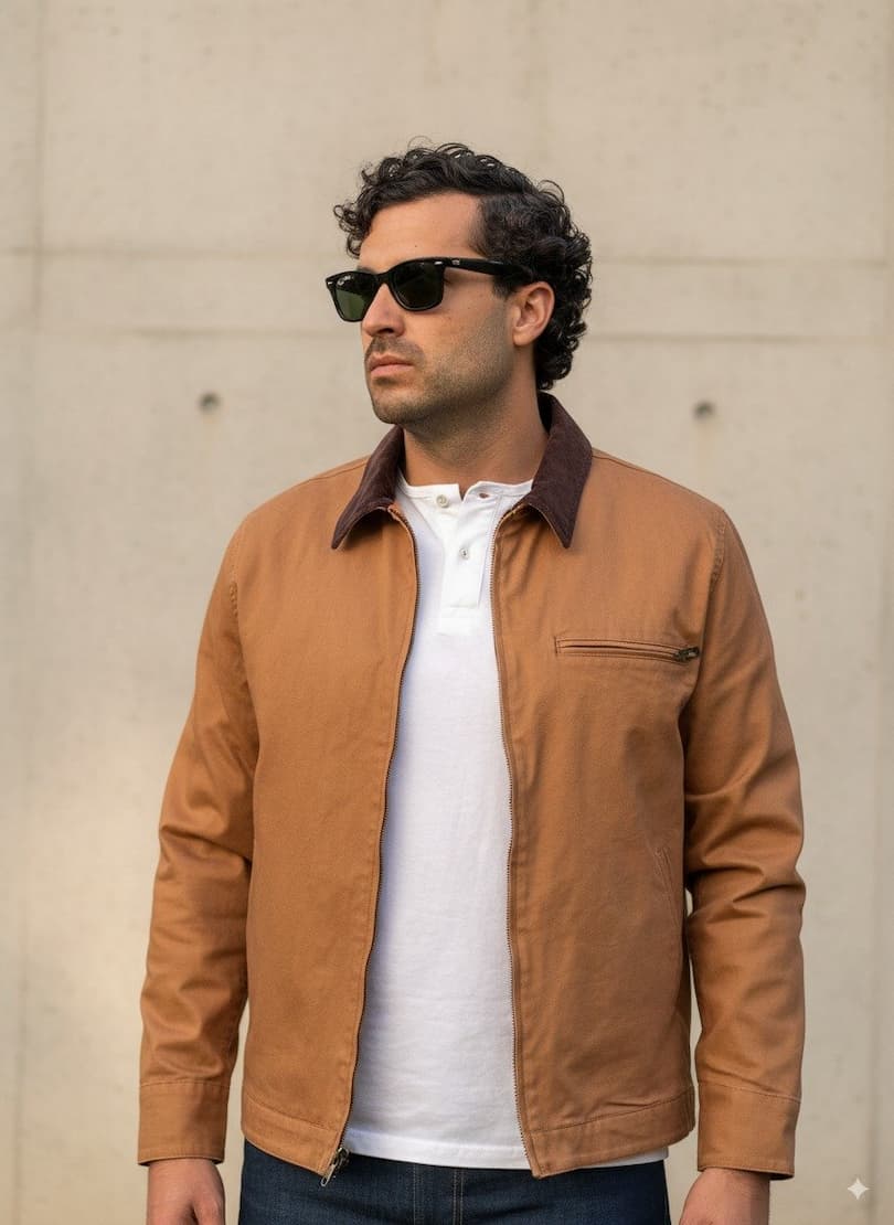 Chaqueta Detroit de drill Luck and Load