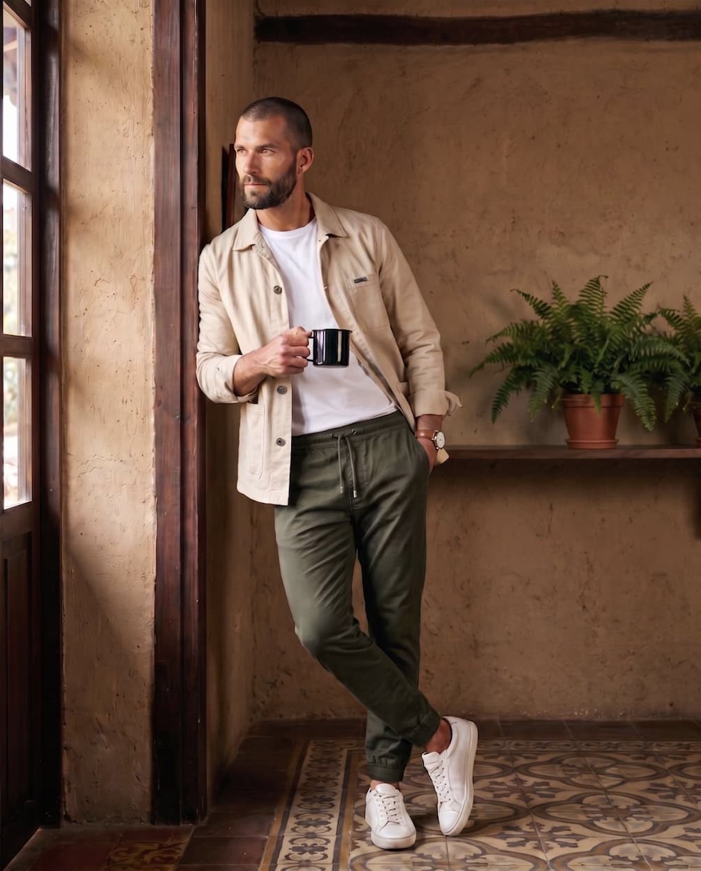 Conjunto Luck and Load: obrera, camiseta y joggers