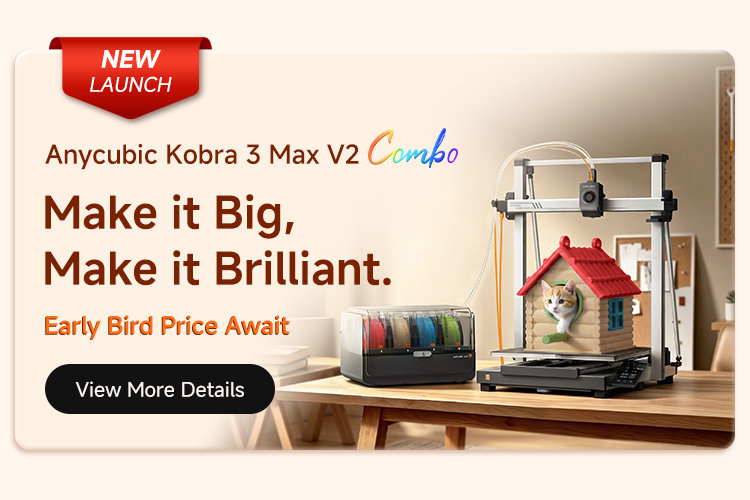 Anycubic Kobra 3 Max V2 Combo