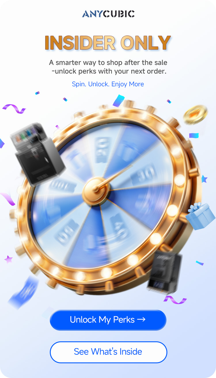 Insider Only - A smarter way to shop after the sale - unlock perks with your next order.  Spin. Unlock. Enjoy More