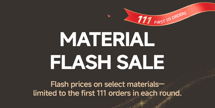 MATERIAL FLASH SALE