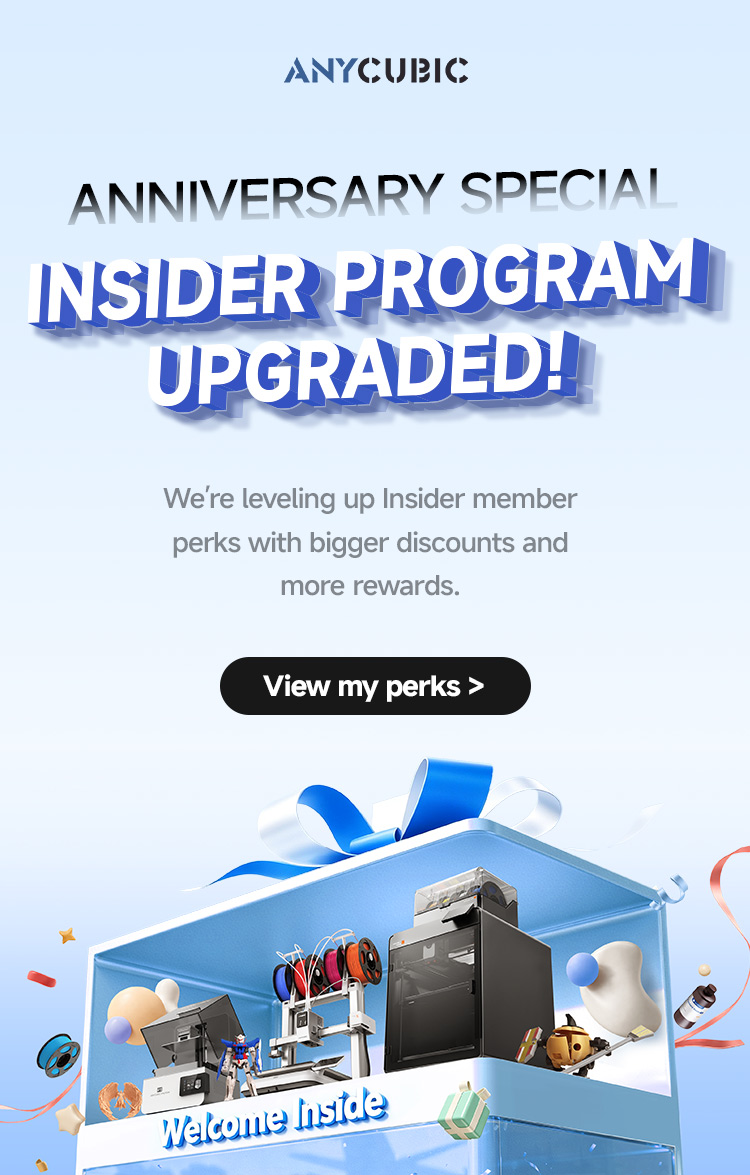 Anycubic Insider Program Upgraded
